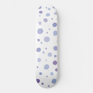 Handbeschilderde stippen persoonlijk skateboard