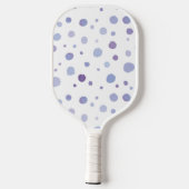 Handbeschilderde stippen pickleball paddle (Achterkant)