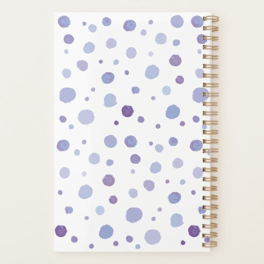 Handbeschilderde stippen planner