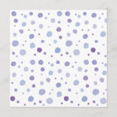 Handbeschilderde stippen programmakaart (Voorkant)