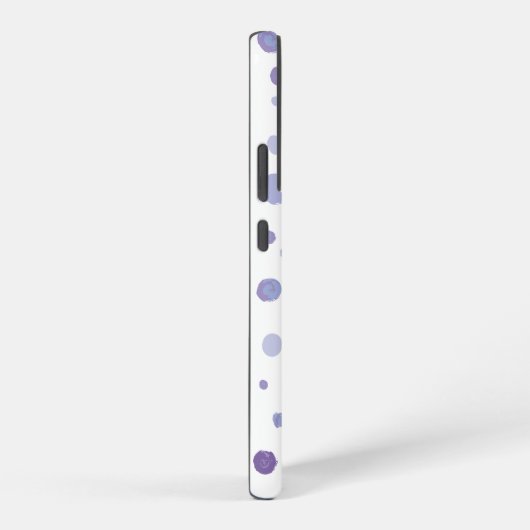 Handbeschilderde stippen samsung galaxy hoesje (Rechterkant)