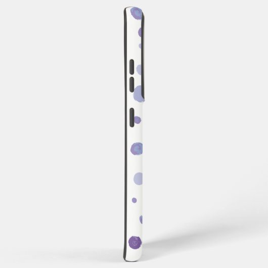 Handbeschilderde stippen samsung galaxy hoesje (Rechterkant)