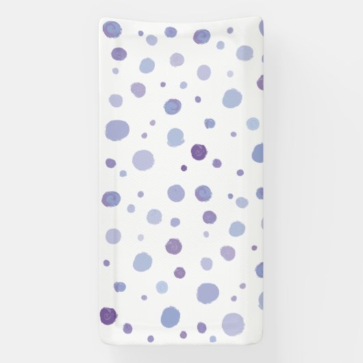 Handbeschilderde stippen spandoek (Verticaal)