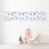 Handbeschilderde stippen spandoek (Insitu)