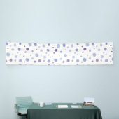 Handbeschilderde stippen spandoek (Beurs)