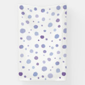 Handbeschilderde stippen spandoek (Verticaal)