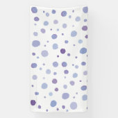 Handbeschilderde stippen spandoek (Verticaal)