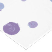 Handbeschilderde stippen tafelkleed (Gekanteld)