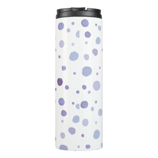 Handbeschilderde stippen thermosbeker (Achterkant)