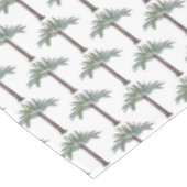 Handbeschilderde tropische palmboom - Aangepast Tafelkleed (Gekanteld)