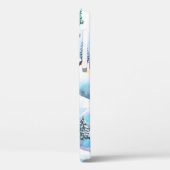 Handbeschilderde waterverf illustratie van de wint Case-Mate iPhone case (Achterkant / Links)