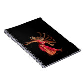 Handbeweging Bharatanatyam - 121 Notitieboek (Rechterzijde)