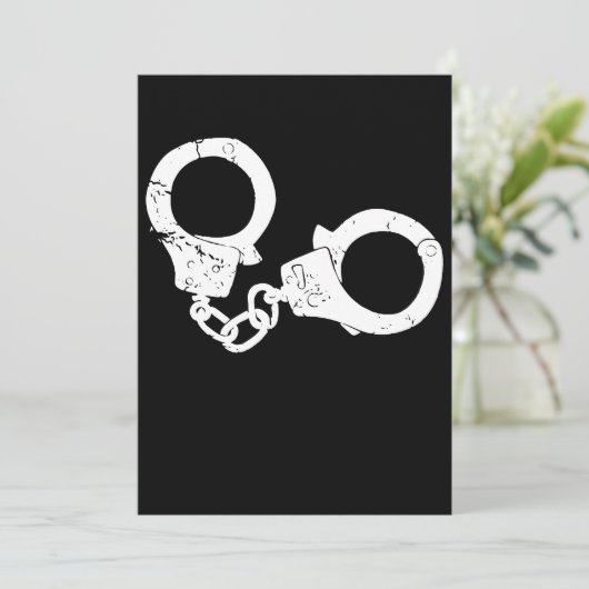 Handboeien Politiewetshandhavingsbescherming Serve (Staand voorkant)