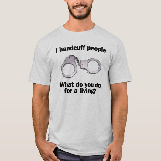 handboeien t-shirt (Voorkant)