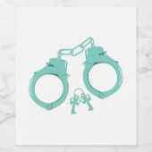 Handboeien Wijn Etiket (Enkel label)