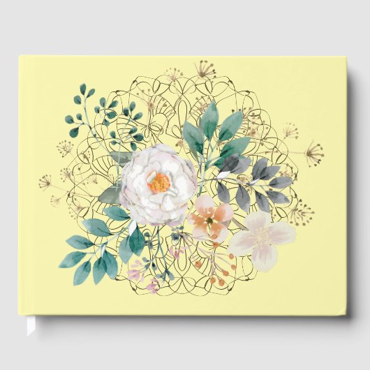  handboek Floral Arrangement Gastenboek (Voorkant)