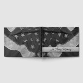 Handboek van de Amerikaanse vlag Flag Funeral Gues Gastenboek (Volledig)