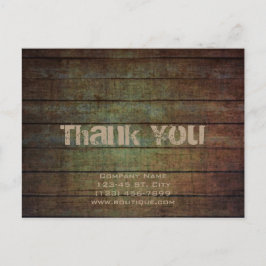  handboorei voor de bouw van houtkorrels briefkaart