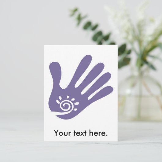 HandBriefkaart Briefkaart (Staand voorkant)