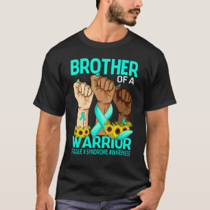 Handbroer van Warrior Fragile X Syndrome Aware T-shirt