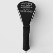 Handchirurgie Humor opgewaardeerd Golfheadcover (Voorkant)