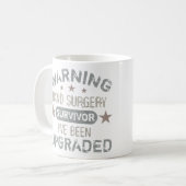 Handchirurgie Humor opgewaardeerd Koffiemok (Voorkant links)