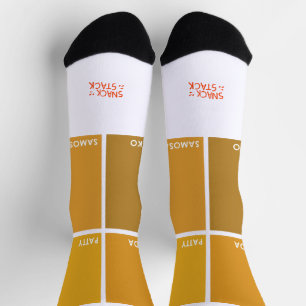 Handcirkelstaal sokken - Snack Stack