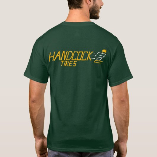 Handcock Tyre Co. T-shirt (Achterkant)