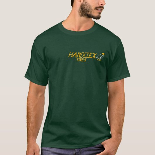 Handcock Tyre Co. T-shirt (Voorkant)