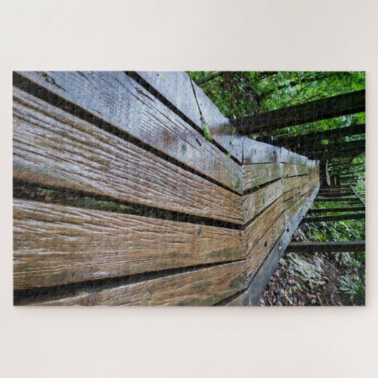 Handcrafted Jungle Walkway Legpuzzel (Horizontaal)