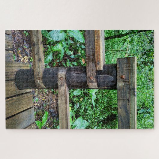 Handcrafted Jungle Walkway Legpuzzel (Horizontaal)