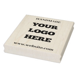 Handcrafted Shop Your Company Logo Rubber Stamp Rubberstempel