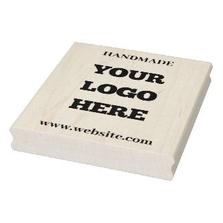 Handcrafted Shop Your Company Logo Rubber Stamp Rubberstempel