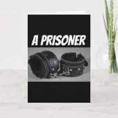 HANDCUFFEN ROMANTISCHE BIRTHDAY KAART WIFE OF HUSB (Voorkant)