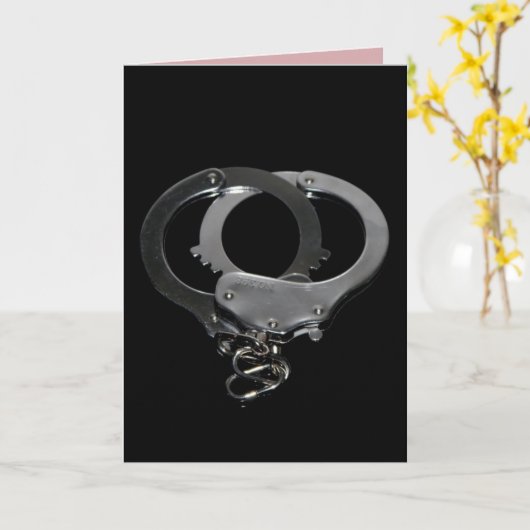 HANDCUFFS KINKY-echtgenote houdt VAN KAARTEN (Gele Bloem)