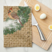 Handdoek 16" x 24 " van de Kroon van de Vogel van (Quarter Fold)