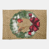 Handdoek 16" x 24 " van de Kroon van de Vogel van (Horizontaal)