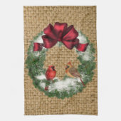 Handdoek 16" x 24 " van de Kroon van de Vogel van (Verticaal)