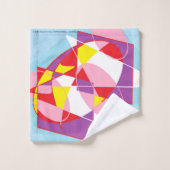 Handdoek : Abstracte ontwerpen (Wasdoekje)