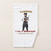 Handdoek Barber thema (Handdoek)