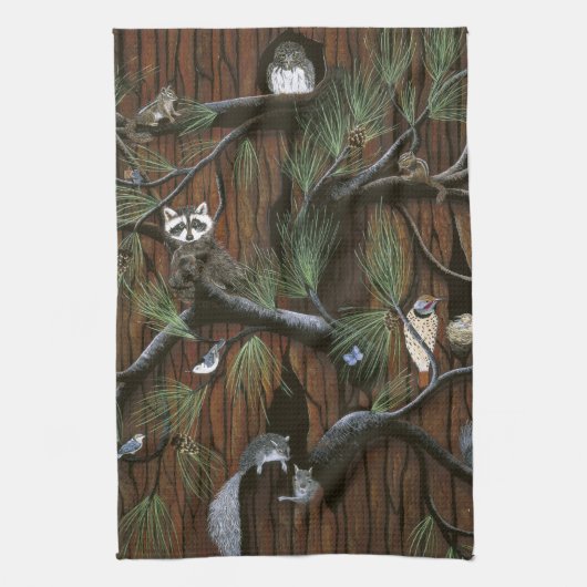 Handdoek "Bark" (Verticaal)