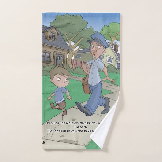 Handdoek - De postbode (Handdoek)