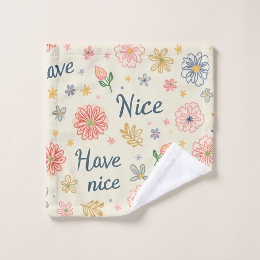 Handdoek die geluk geeft (Wasdoekje)