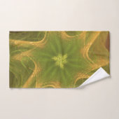Handdoek Fractal Licht Groen Palet (Handdoek)