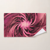 Handdoek Fractal Twisted Paarse & Plum (Handdoek)