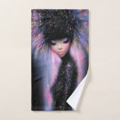 Handdoek Kosmische Diva Stellaire Gloed (Handdoek)