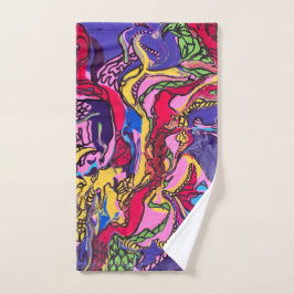 Handdoek met bedrukte ‘Oerwoud Fever’