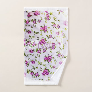 Handdoek met bloemen