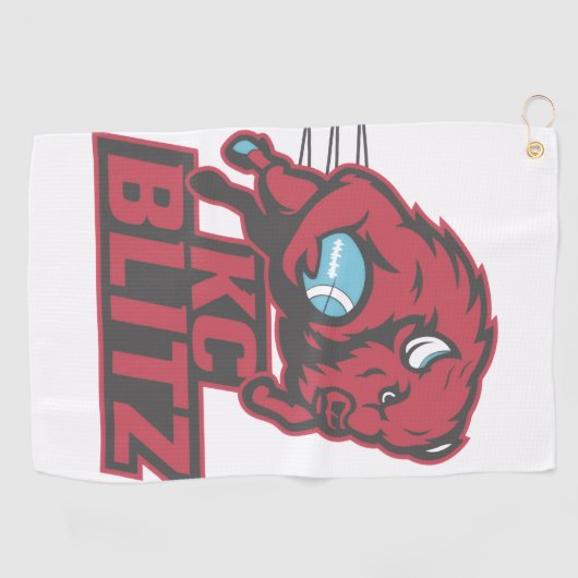 Handdoek met clip voor tas (Horizontaal)