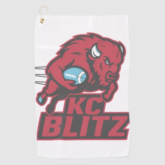 Handdoek met clip voor tas (Voorkant)